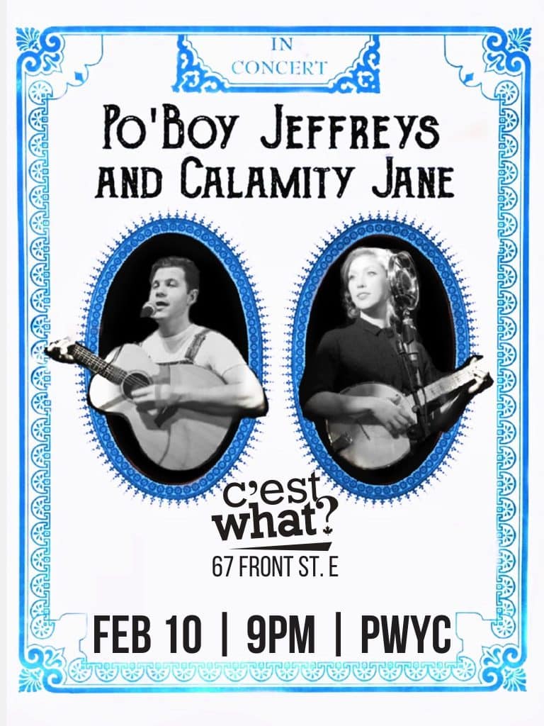 Po' Boy Jeffreys Calamity Jane poster