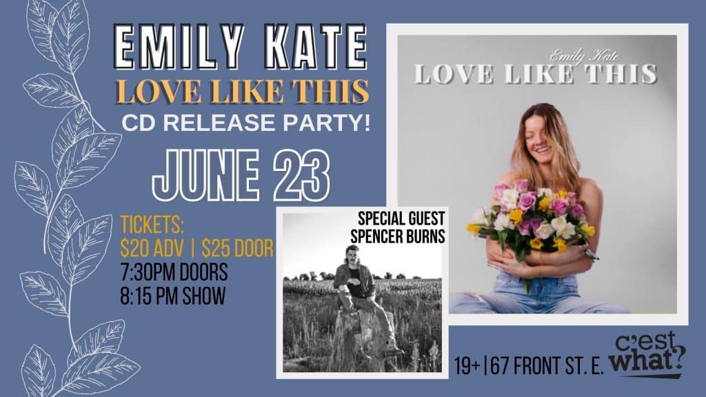 Emily Kate show poster