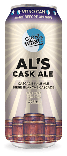 Al's Cask Ale beer can