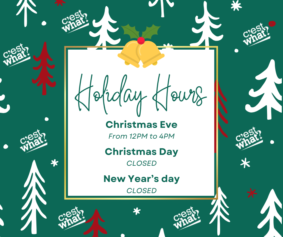 Kohday Hours Christmas Eve From 12PM to 4PM Christmas Day CLOSED New Year's day CLOSED